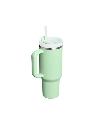 STANLEY | Isolierflasche - Thermosflasche Quencher H2.0 1,2L Violet Blossom | hellgrün